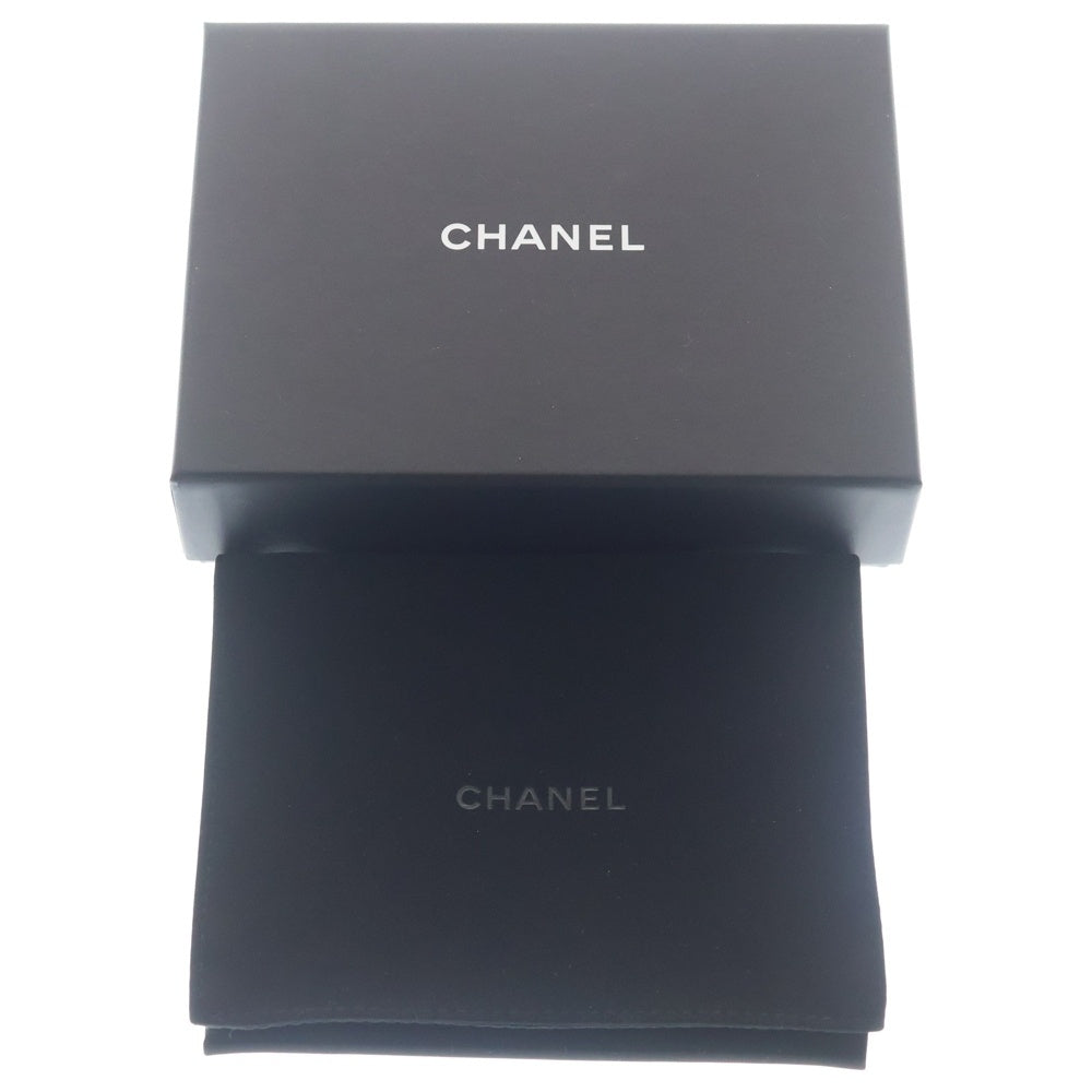 CHANEL(シャネル) マトラッセ ココマーク ジップコインパース コインケース ミニ財布 ミントブルー キャビアスキン AP4907 ゴールド金具 レディース