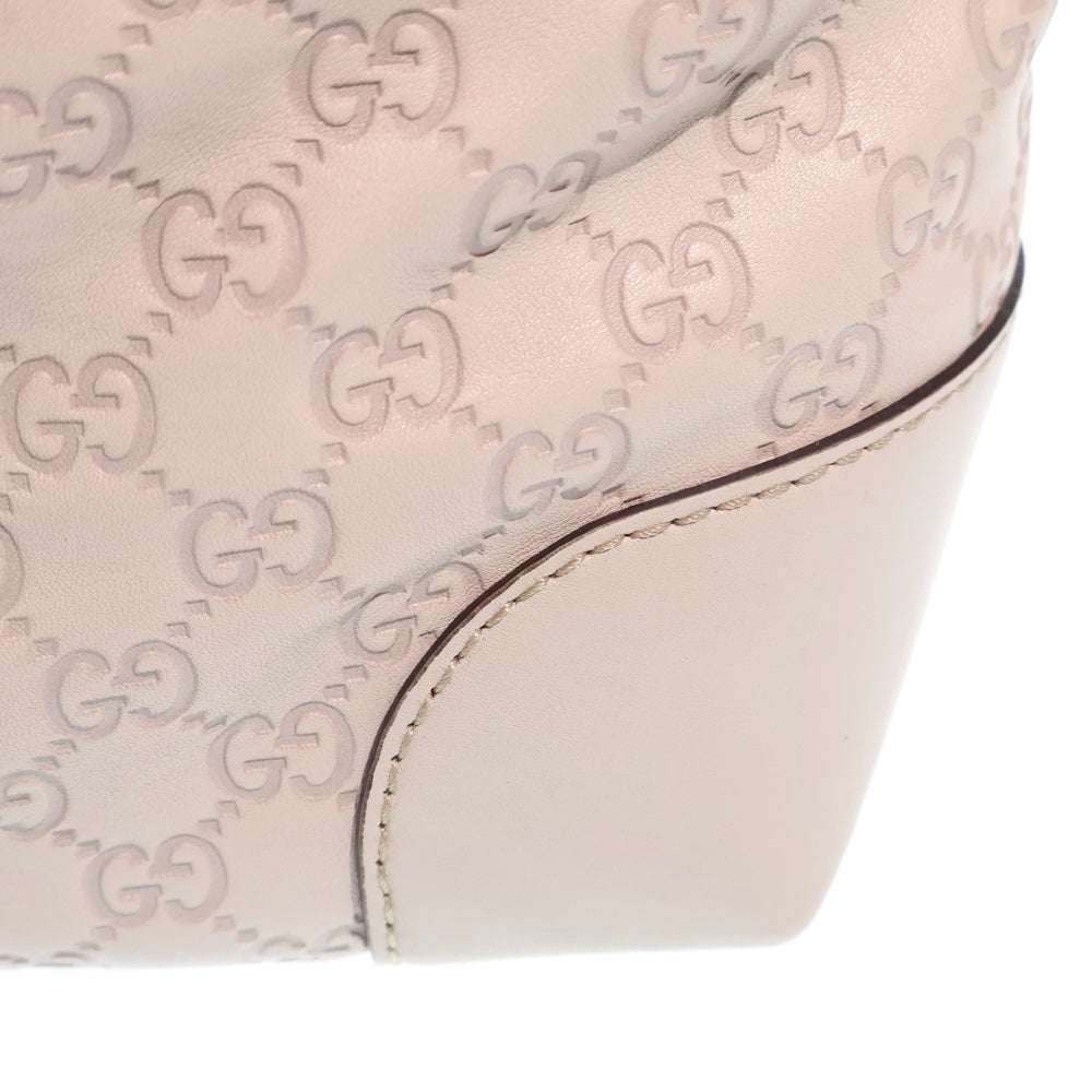 GUCCI(グッチ) GGキャンバス ハートビット トートバッグ ハンドバッグ ホワイト レザー 269956 ゴールド金具 レディース
