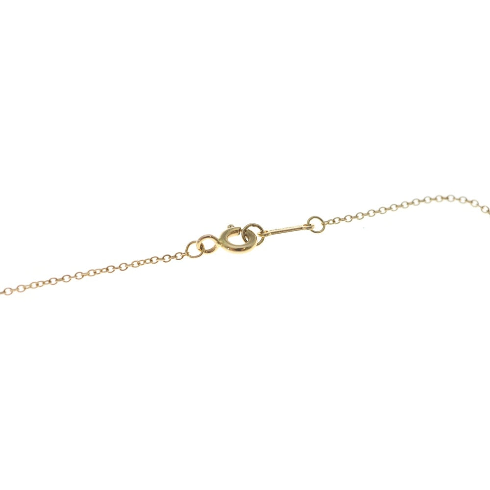 TIFFANY & Co.(ティファニー) ダブルラビングハート 1Pダイヤ ネックレス ペンダント チェーン ゴールド Au750YG レディース