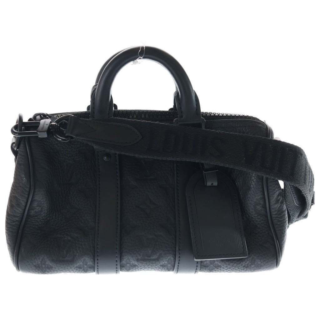 LOUIS VUITTON(ルイヴィトン) キーポル バンドリエール25 モノグラムトリヨン ノワール レザー 2WAY ハンド ショルダーバッグ ブラック M20900