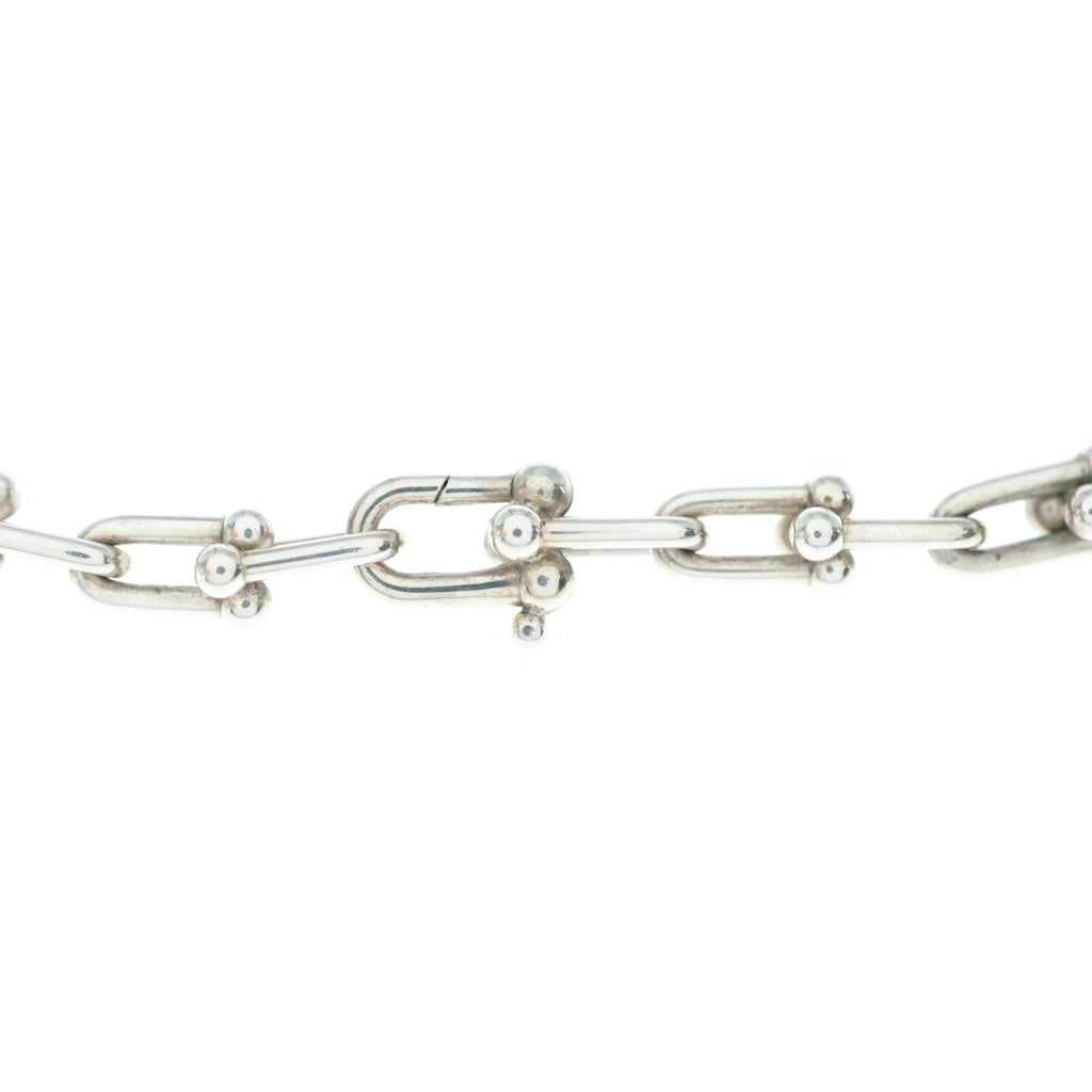 TIFFANY & Co.(ティファニー) ハードウェア グラジュエイテッド ペンダント ネックレス チェーン シルバー Ag925 114.2g レディース