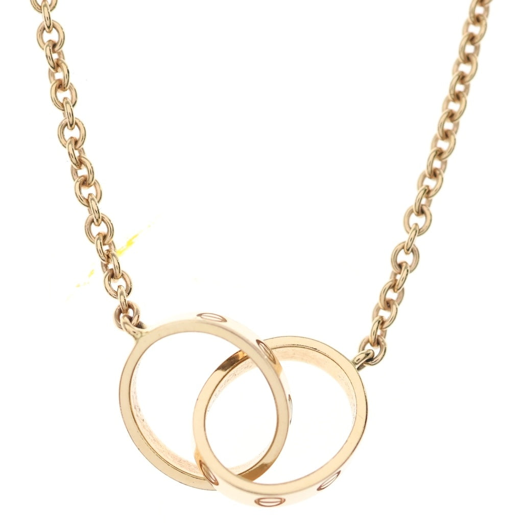 Cartier(カルティエ) ベビーラブ ネックレス ペンダント チェーン ピンクゴールド Au750PG CRB7212300 レディース