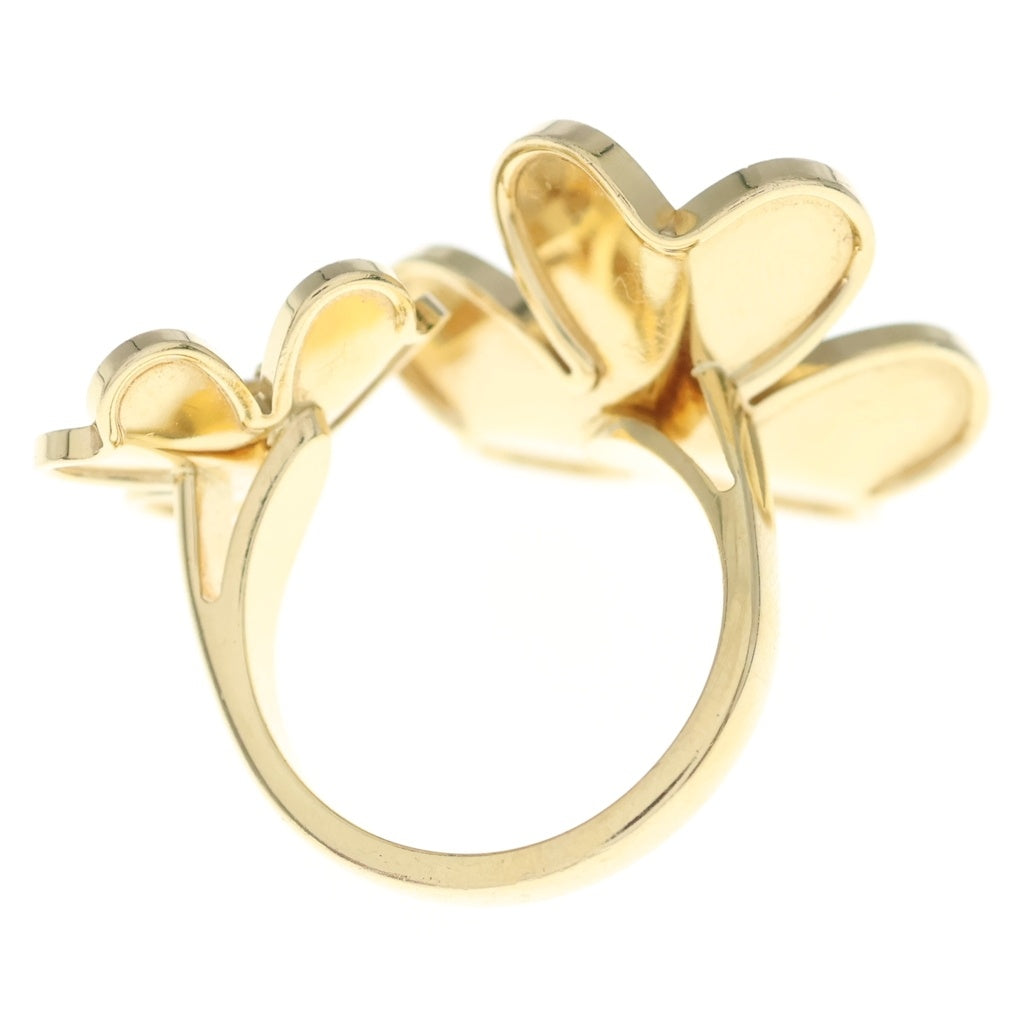 Van Cleef & Arpels(ヴァンクリーフアンドアーペル) フリヴォル アントレ レ ドア ダイヤ リング Au750 K18 YG イエローゴールド 指輪 レディース
