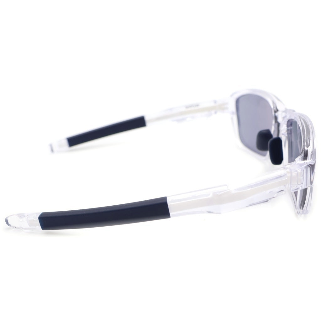 999.9(フォーナインズ) feelsun スクエアフレーム 偏光レンズ メガネ 眼鏡 アイウェア サングラス クリア/ネイビー F14-SP