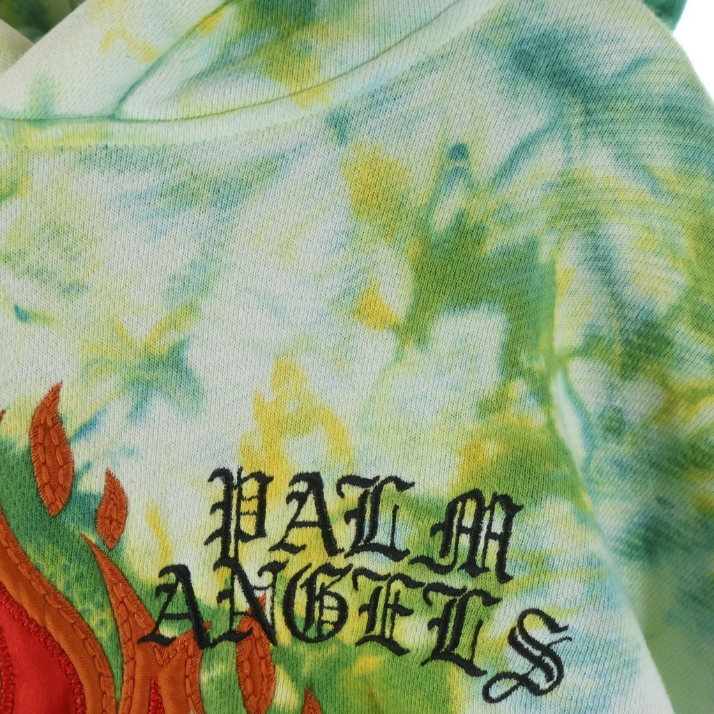 Palm Angels(パームエンジェルス) 21SS スマイルロゴ フーディー パーカー マルチカラー #L PMBB098R21FLE003