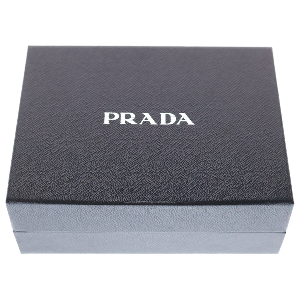 PRADA(プラダ) トライアングルロゴ クロスボディバッグ ショルダーバッグ ブラック ナイロン 2ZH155 シルバー金具 レディース