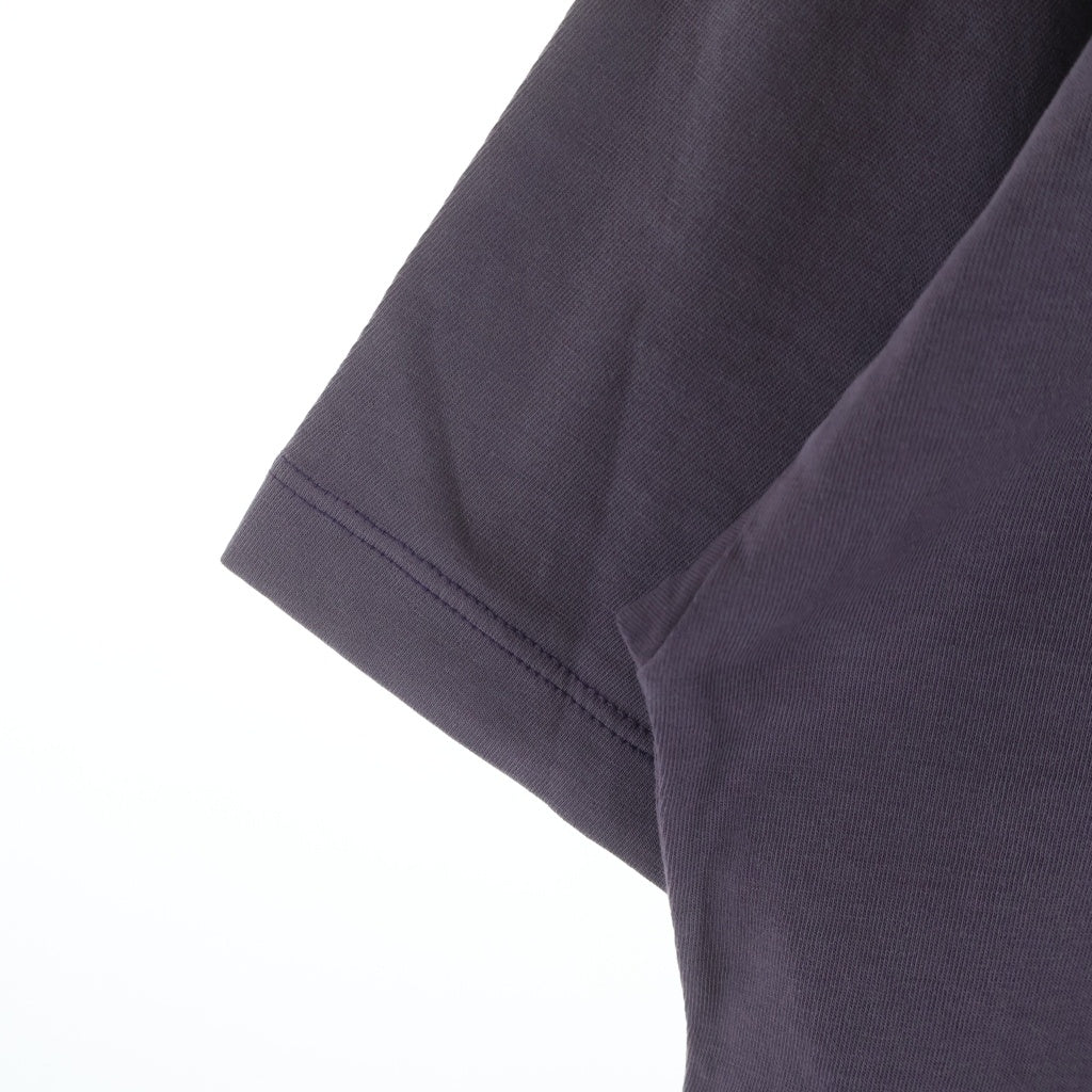 Maison Margiela(メゾンマルジェラ) 24SS リバースロゴ刺繍 クルーネック 半袖 Tシャツ カットソー パープル S51GC0526 S20079 レディース