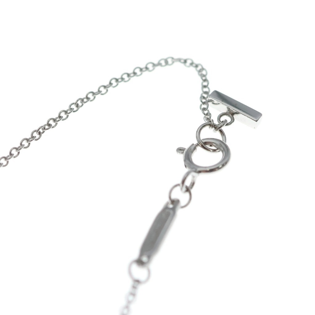 TIFFANY & Co.(ティファニー) Tスマイル スモール ネックレス ペンダント チェーン シルバー 750WG レディース
