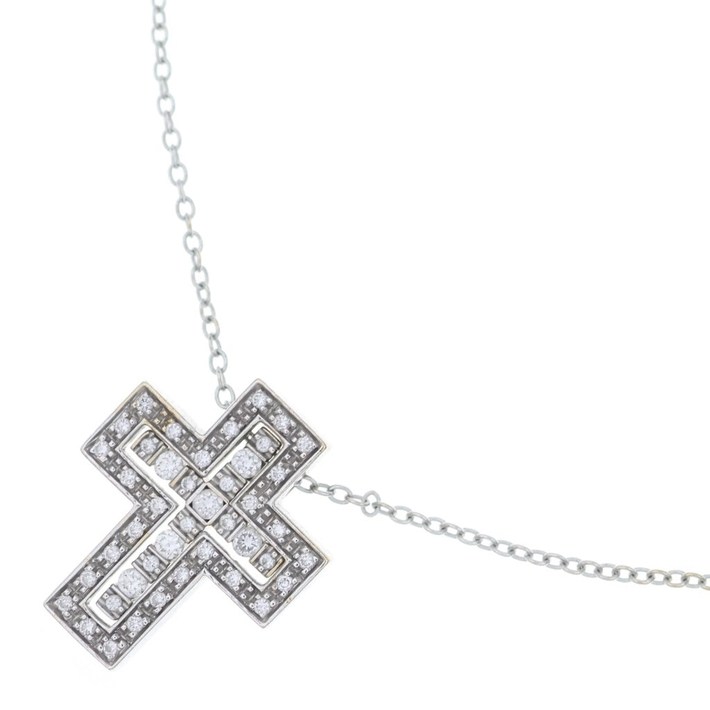 DAMIANI(ダミアーニ) ベルエポック XXS ダイヤネックレス ペンダント チェーン シルバー Au750WG レディース
