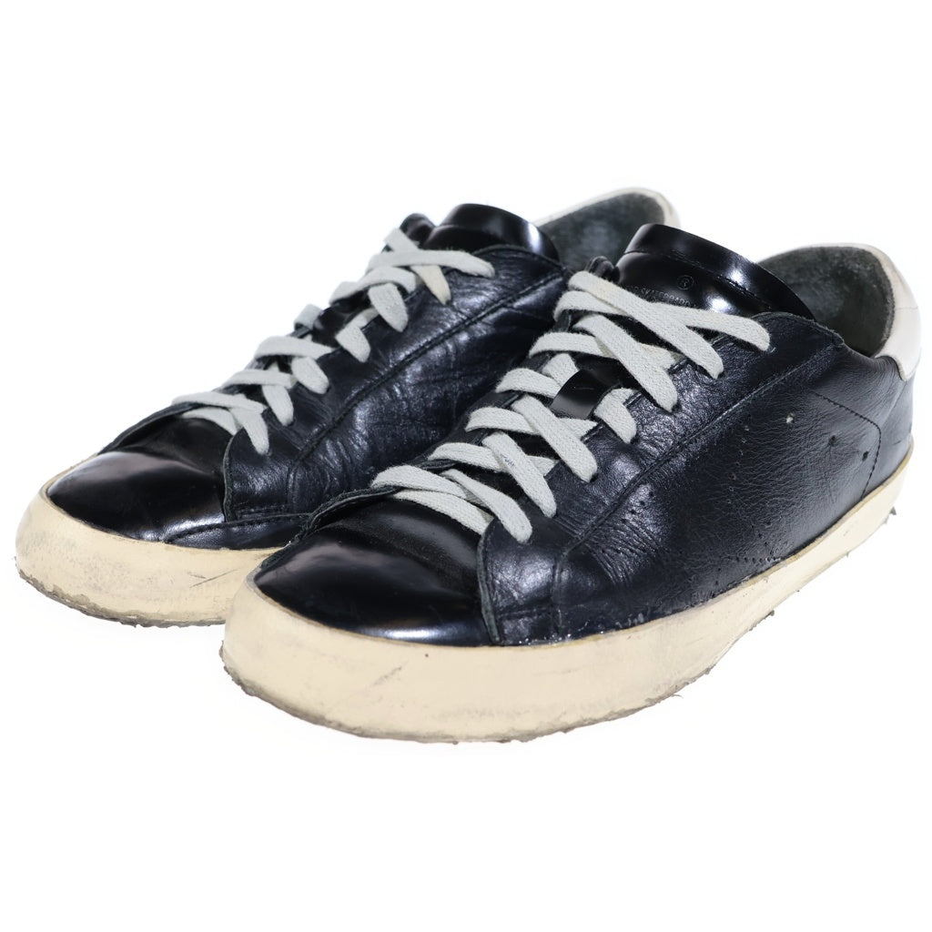 GOLDEN GOOSE DELUXE BRAND(ゴールデングースデラックスブランド) ローカットスニーカー シューズ レザー #41 ブラック