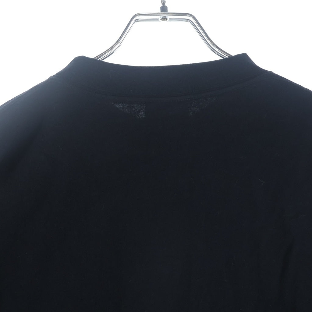 BALENCIAGA(バレンシアガ) SKI ロゴプリント クルーネック 半袖シャツ ブラック #M