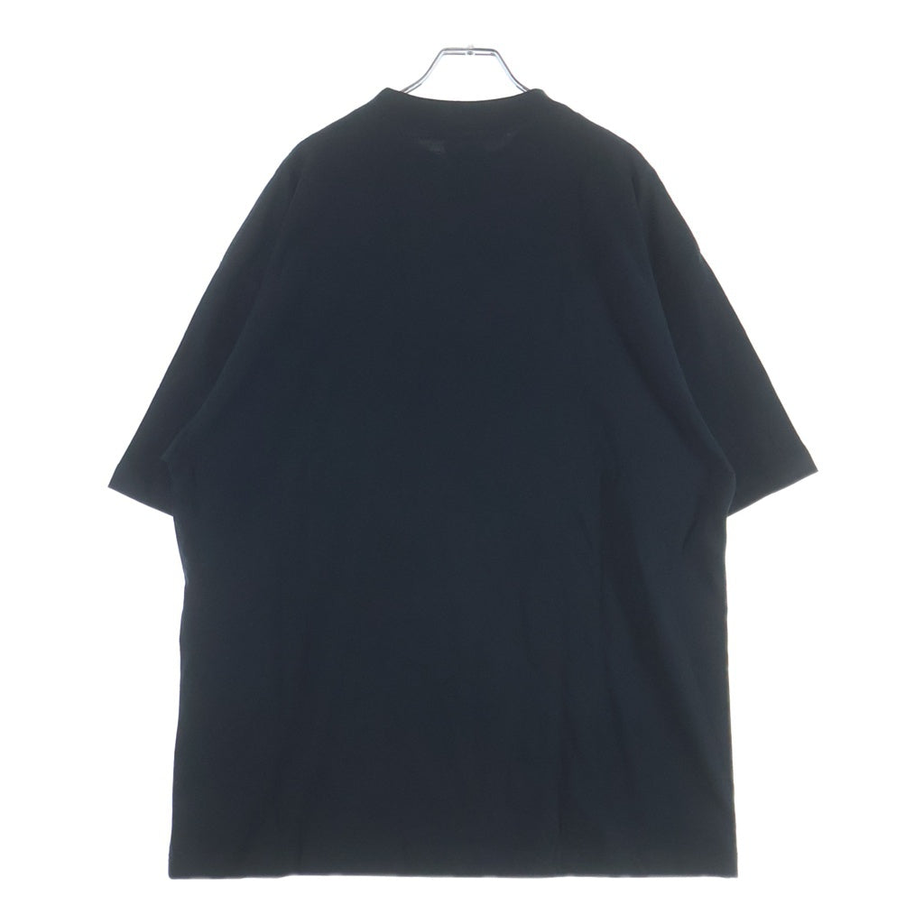 BALENCIAGA(バレンシアガ) フロントロゴプリントTシャツ ブラック #M