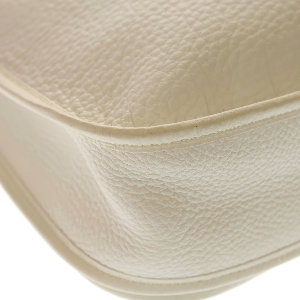 HERMES(エルメス) エブリン2 PM トリヨンクレマンス シルバー金具 ショルダーバッグ □J刻印 ホワイト レディース