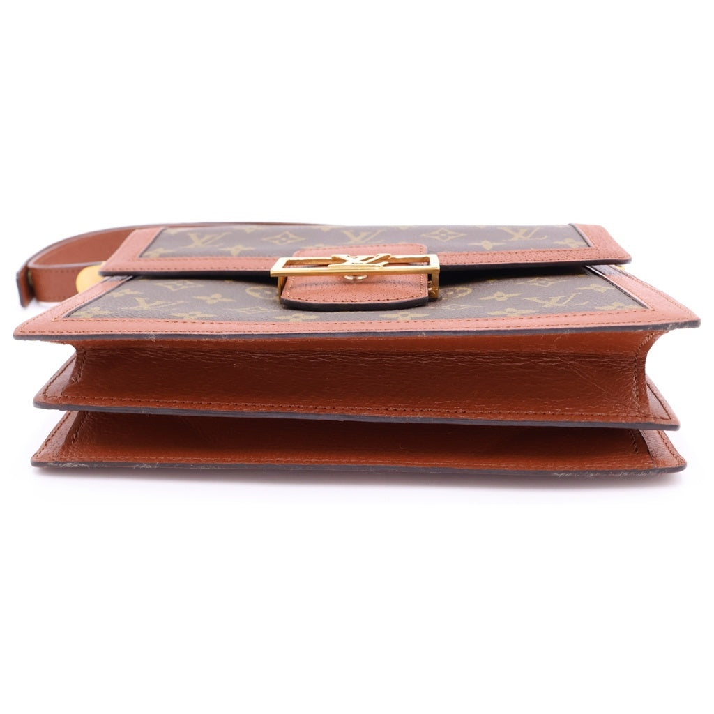 LOUIS VUITTON(ルイヴィトン) モノグラム サックドーフィーヌ PVC レザー ショルダーバッグ トートバッグ M51410 ブラウン レディース