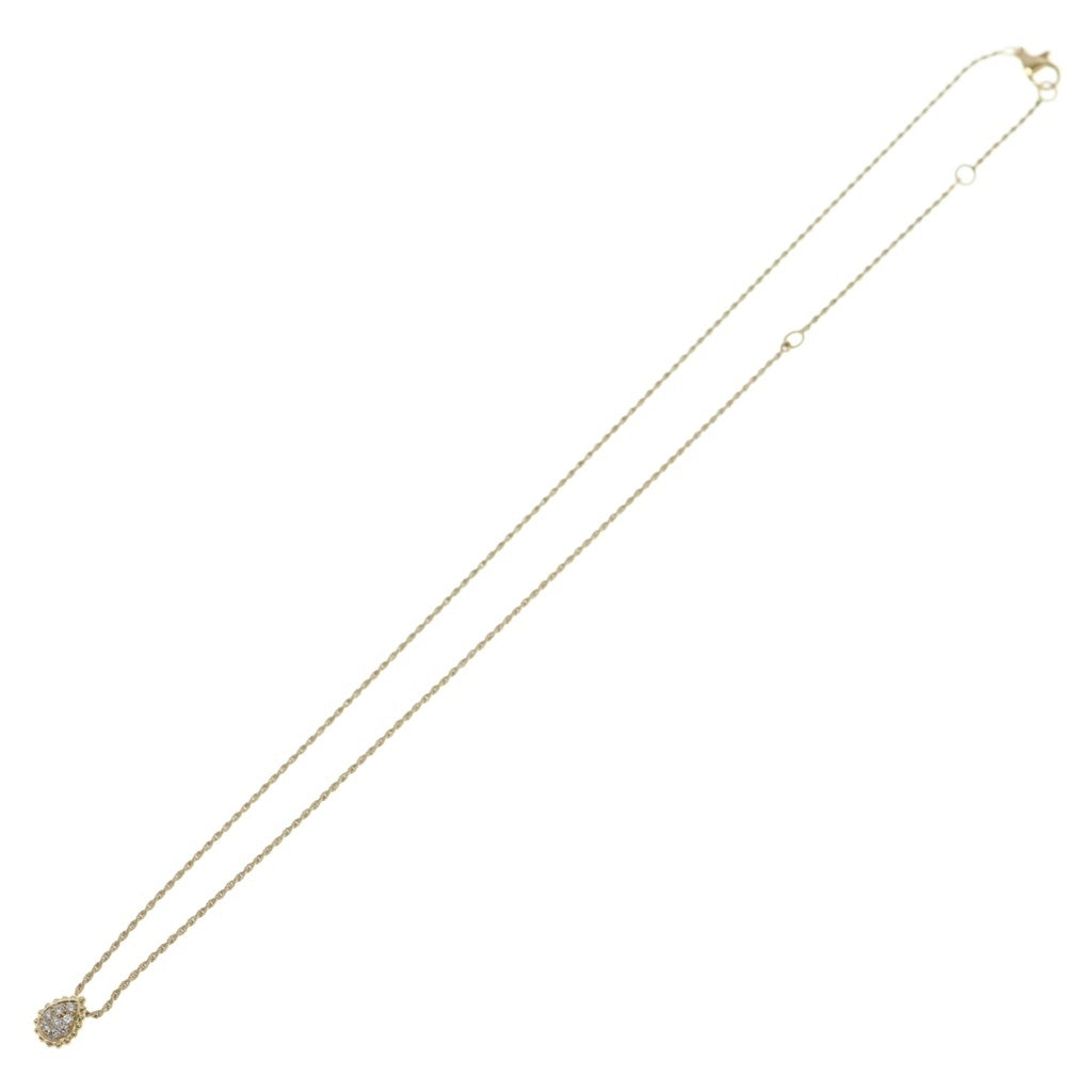 BOUCHERON(ブシュロン) セルパンボエム エクストラスモール ダイヤ ネックレス ペンダント チェーン イエローゴールド Au750YG レディース