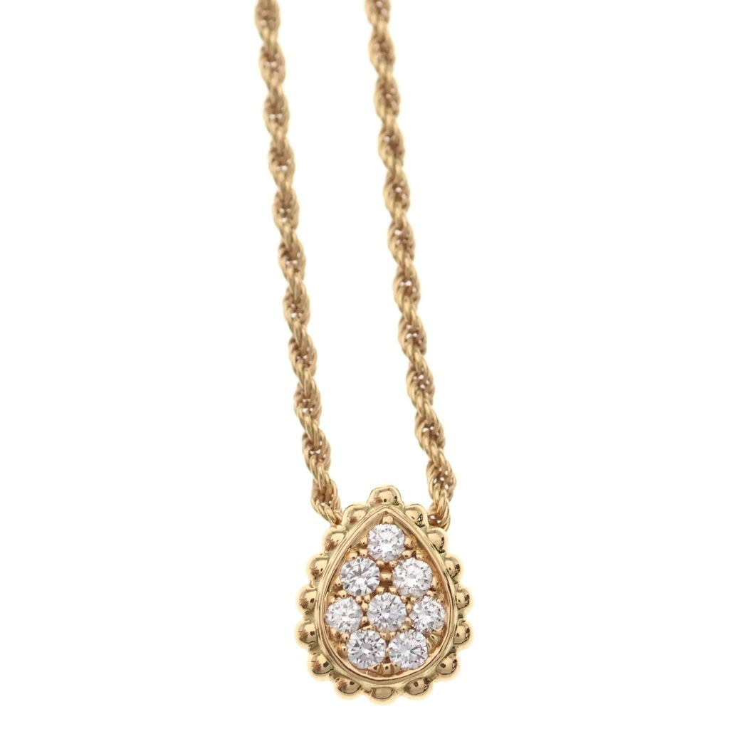 BOUCHERON(ブシュロン) セルパンボエム エクストラスモール ダイヤ ネックレス ペンダント チェーン イエローゴールド Au750YG レディース