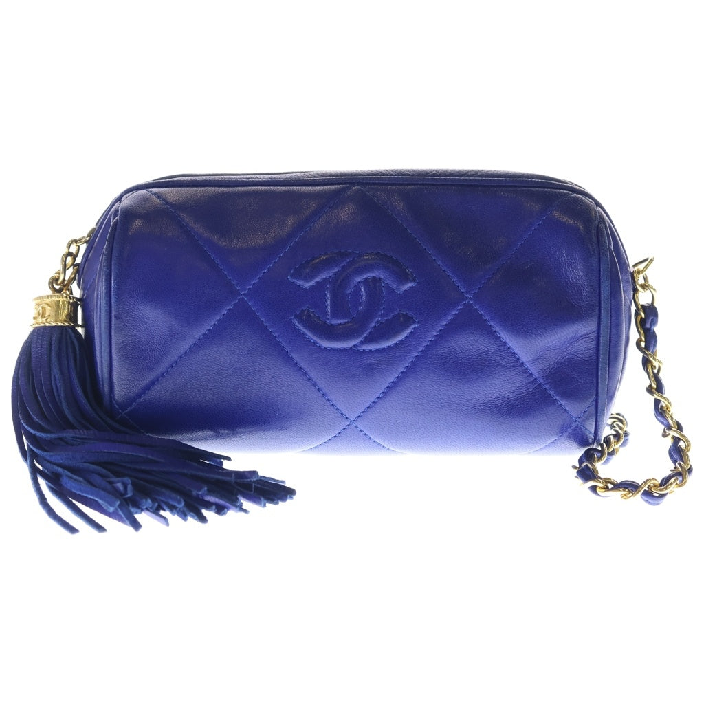 CHANEL(シャネル) マトラッセ フリンジチャーム タッセル ミニチェーン