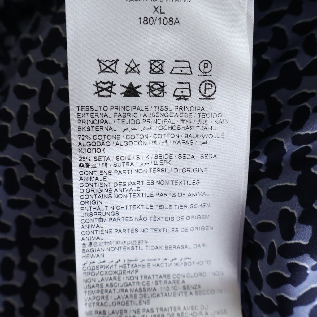 Brioni(ブリオーニ) 長袖シャツ 総柄 ブルーパープル #XL SCCS0L PA021