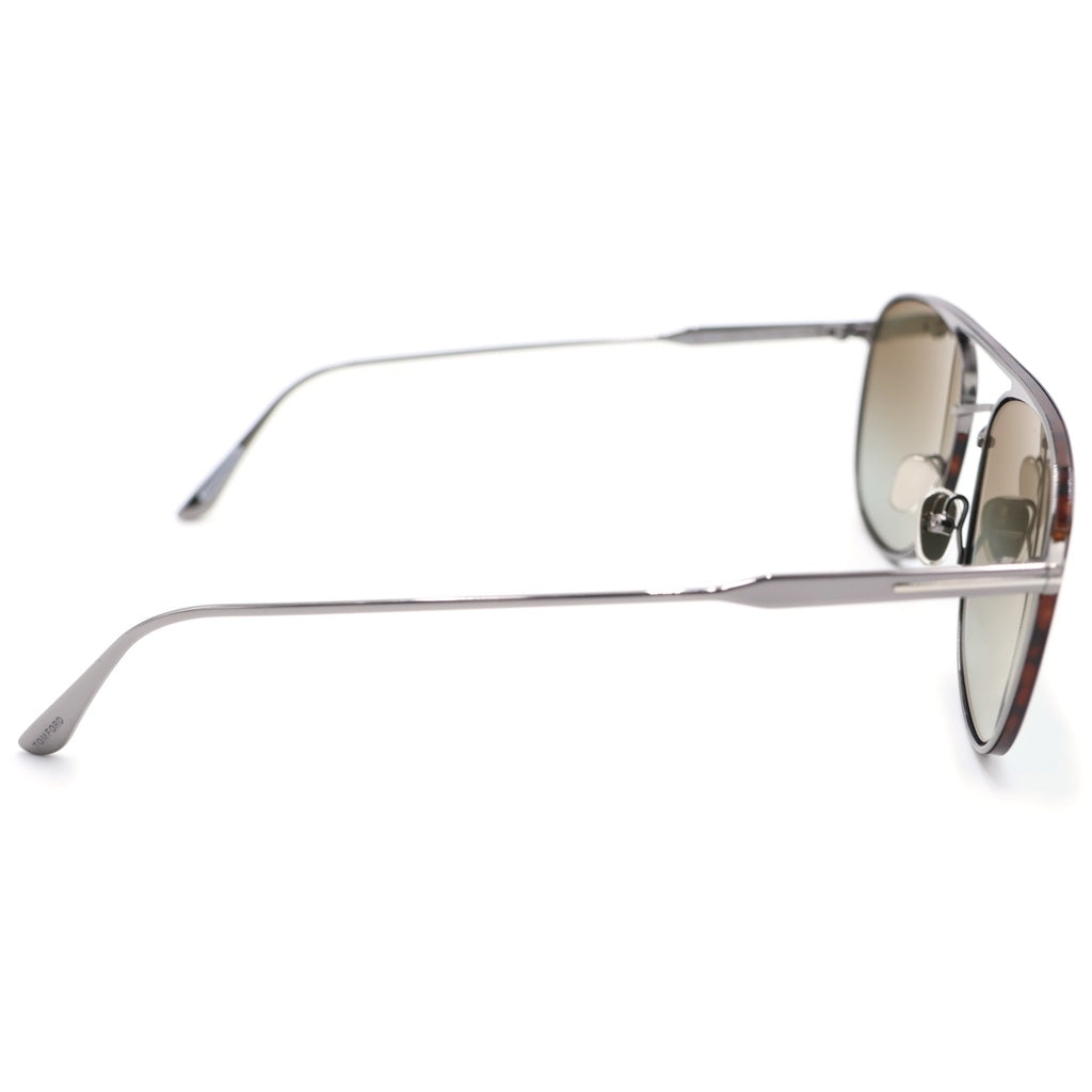 TOM FORD(トムフォード) JAKE TF827 サングラス アイウェア メガネ 眼鏡 カラーレンズ ティアドロップ シルバー