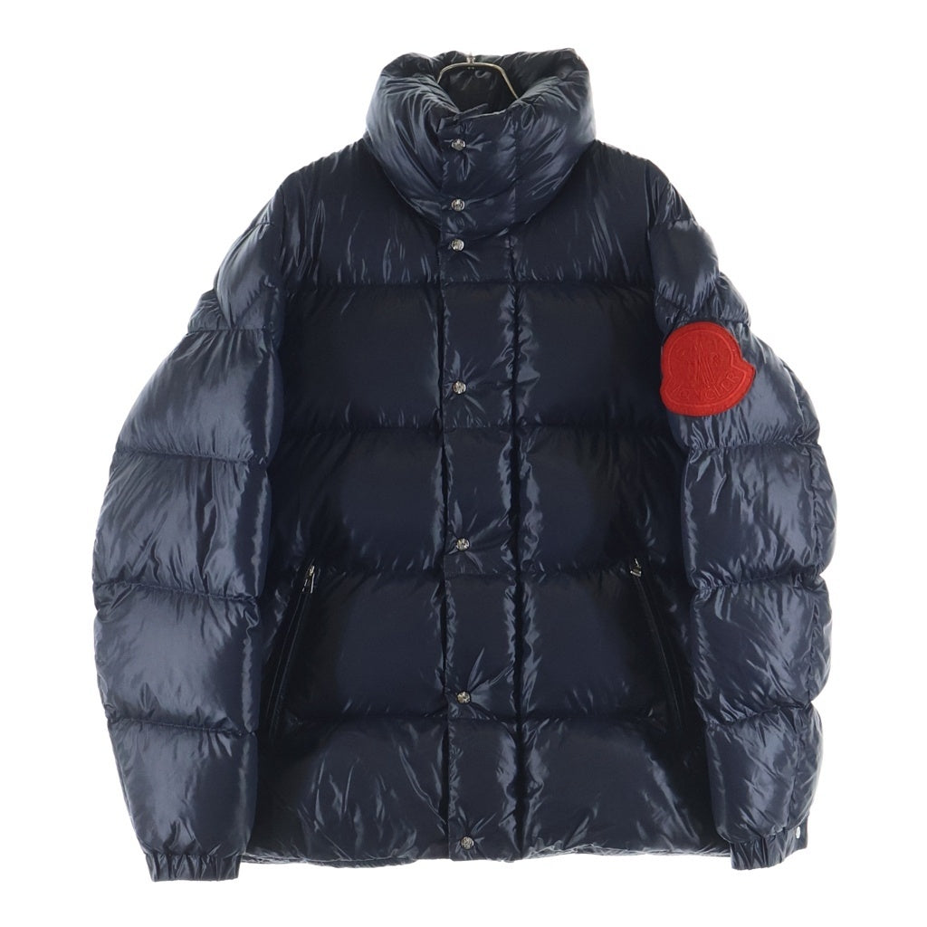 MONCLER(モンクレール) Guadiana デラックスロゴパッチ ナイロンダウンジャケット アウター ネイビー F20921A53100