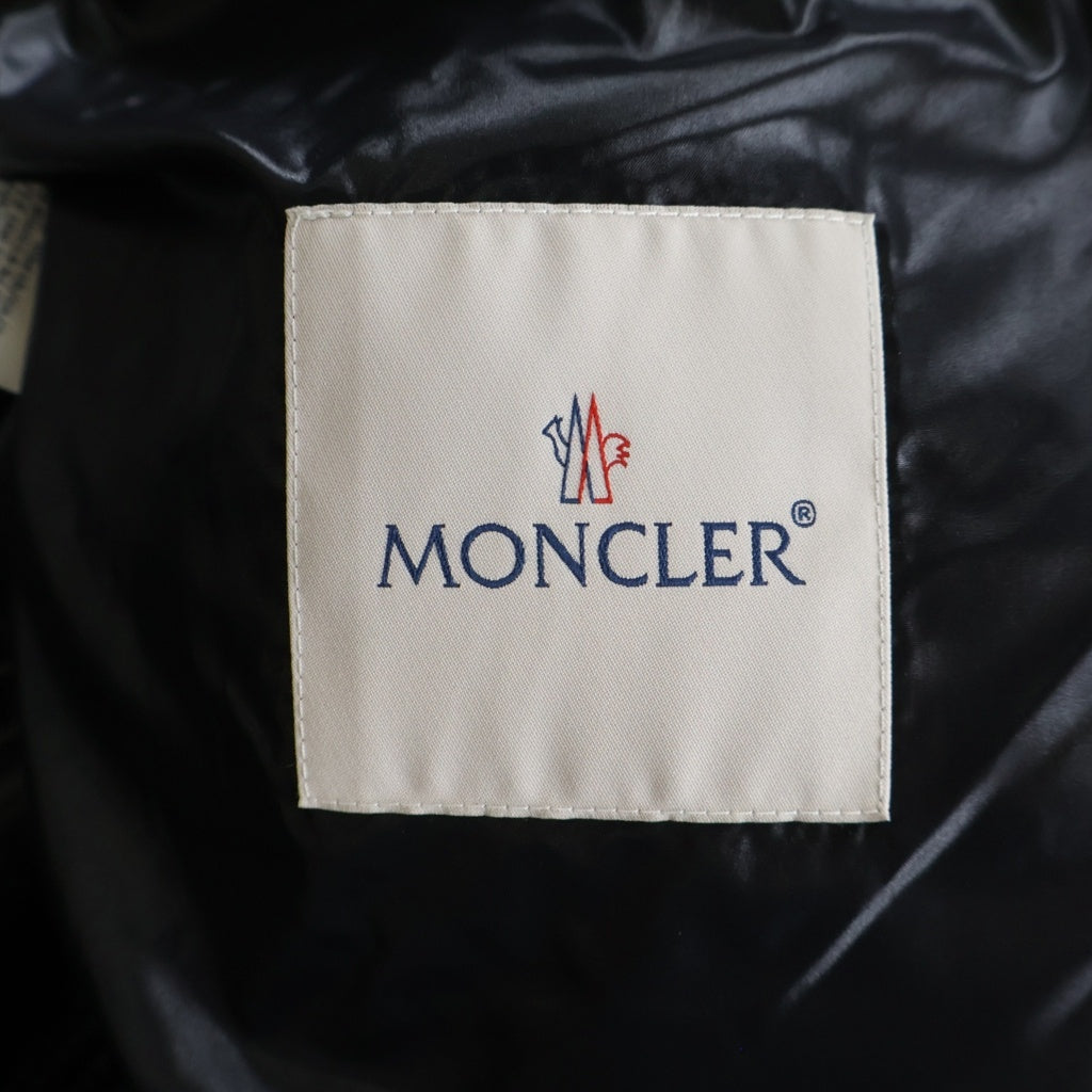 MONCLER(モンクレール) Guadiana デラックスロゴパッチ ナイロンダウンジャケット アウター ネイビー F20921A53100