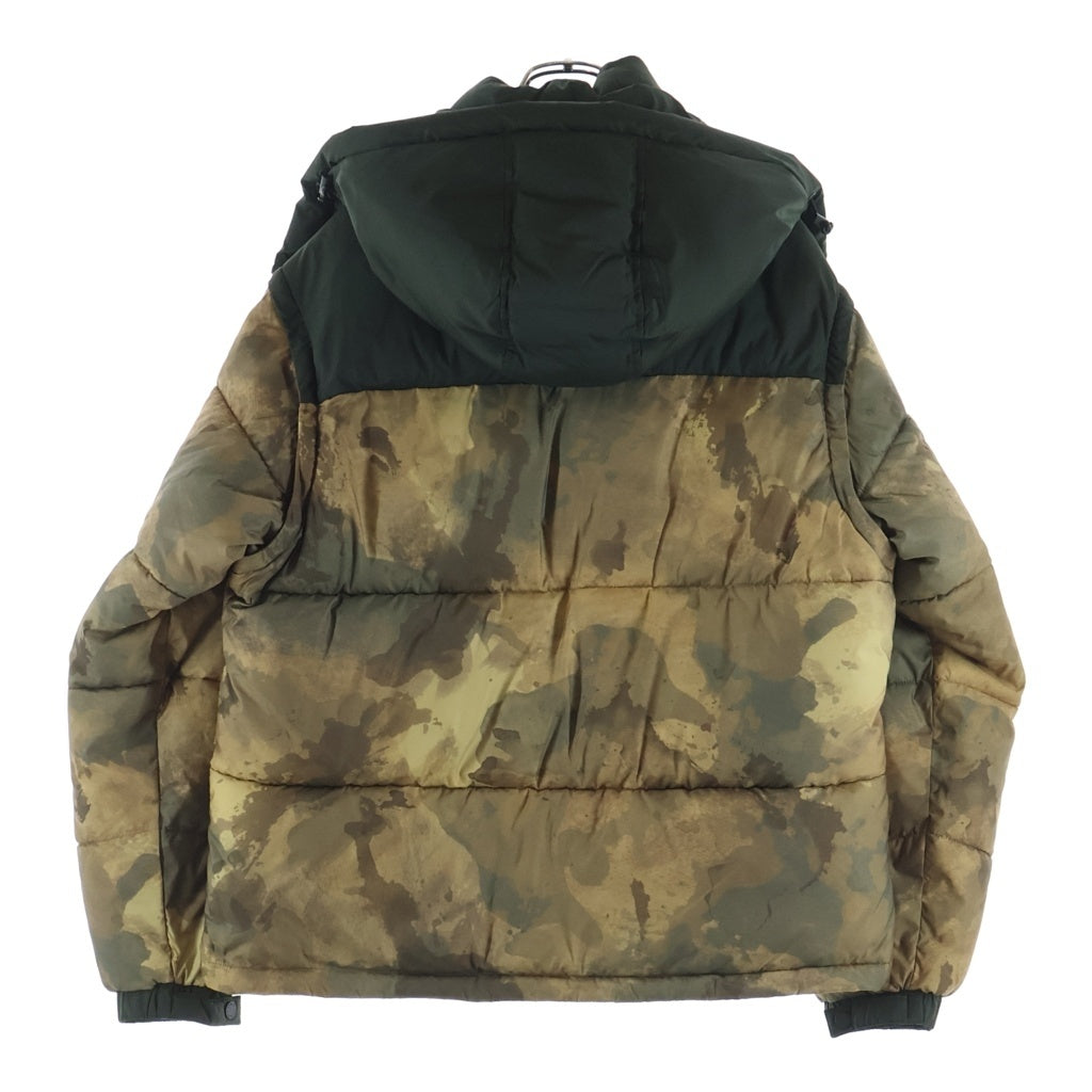 Armani Exchange(アルマーニ エクスチェンジ) カモフラージュ総柄パフィージャケット 6LZB22 ZNUQZ