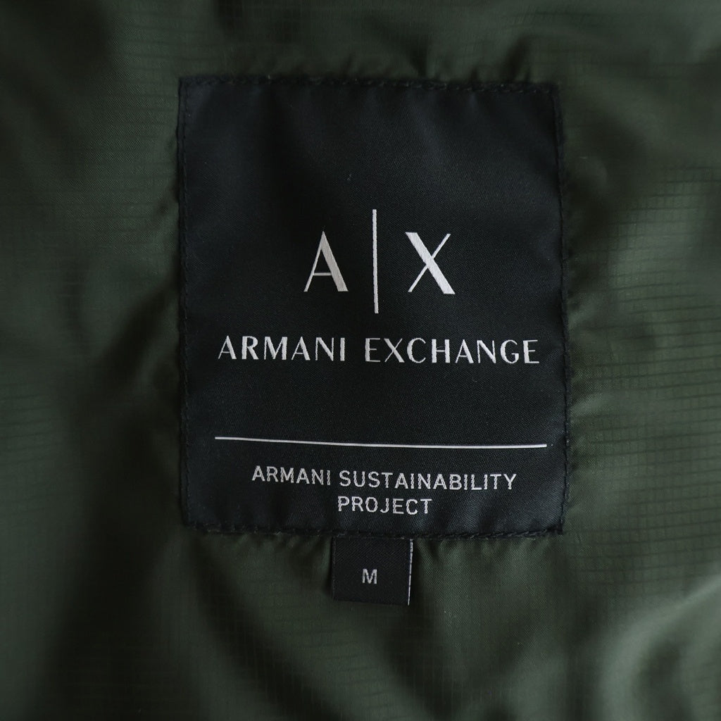 Armani Exchange(アルマーニ エクスチェンジ) カモフラージュ総柄パフィージャケット 6LZB22 ZNUQZ