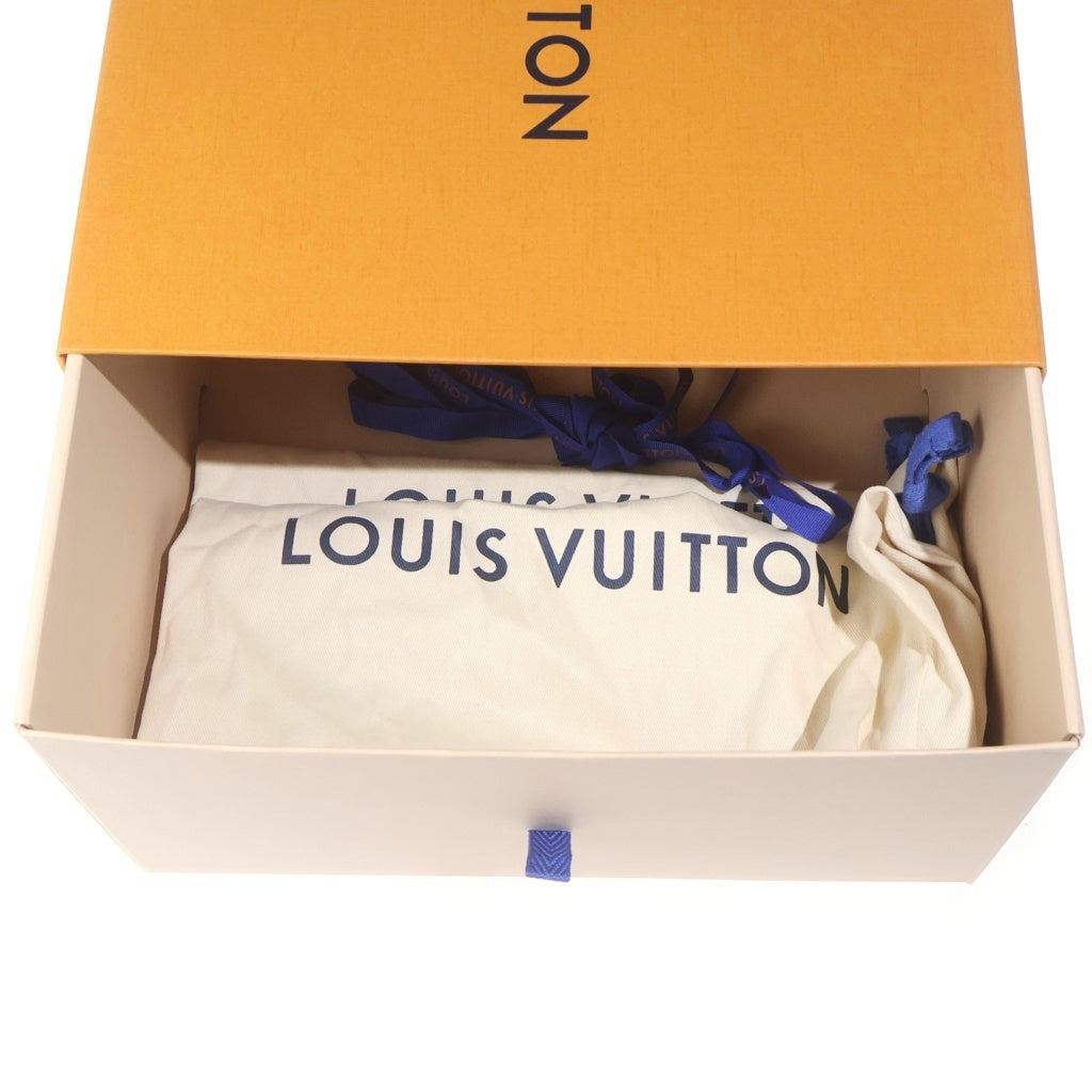 LOUIS VUITTON(ルイヴィトン) LVトレイナー ライン レザー ダミエ ローカットシューズ スニーカー ブラウン