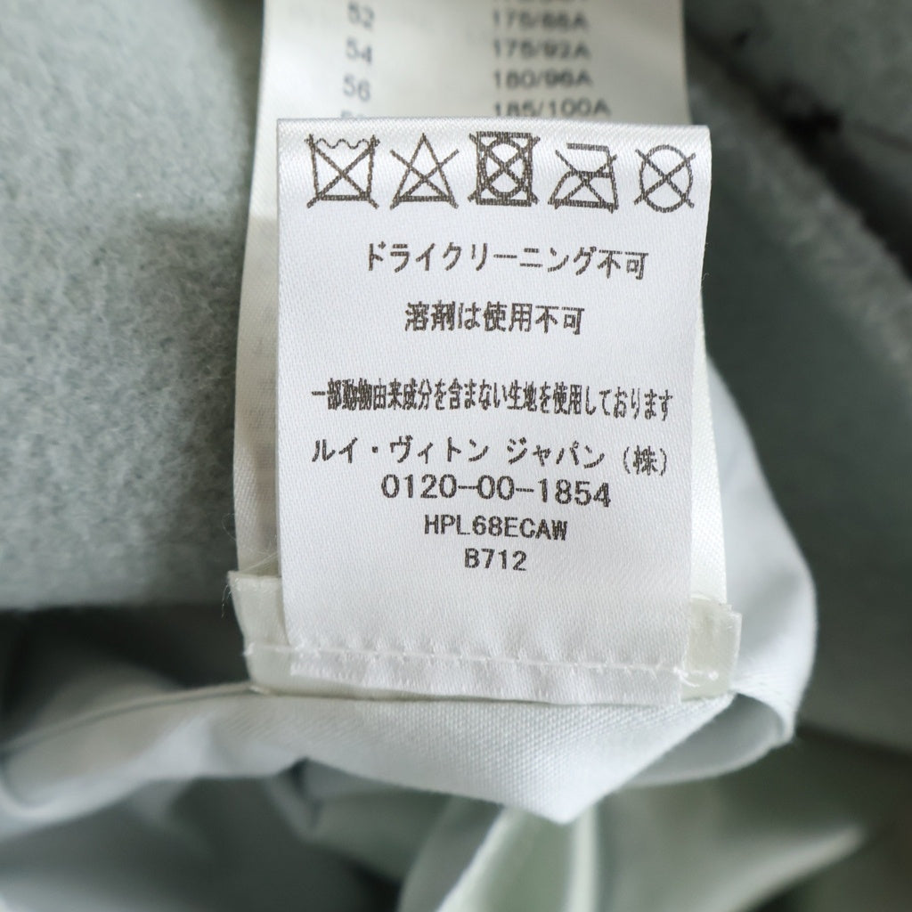 LOUIS VUITTON(ルイヴィトン) 23AW マルチパッチ エピ レザー スタジアムジャケット ブルゾン スタジャン グレー RM232 CAW HPL68E