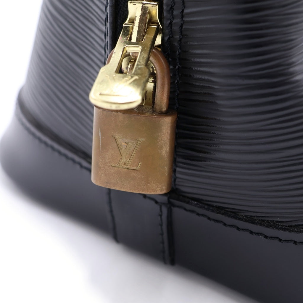 LOUIS VUITTON(ルイヴィトン) エピ アルマPM ハンド ショルダーバッグ レザー ノワール ゴールド金具 ブラック M40302 レディース