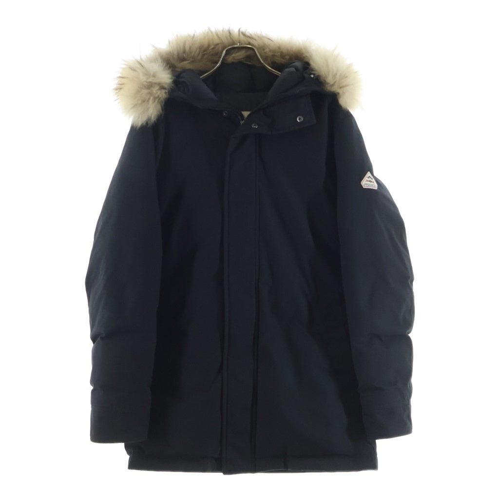 PYRENEX(ピレネックス) アヌシー ファー フーデッド ダウンジャケット ブラック