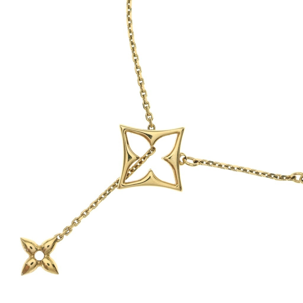 LOUIS VUITTON(ルイヴィトン) LV フラワーグラム ネックレス ペンダント ゴールド M01234 レディース