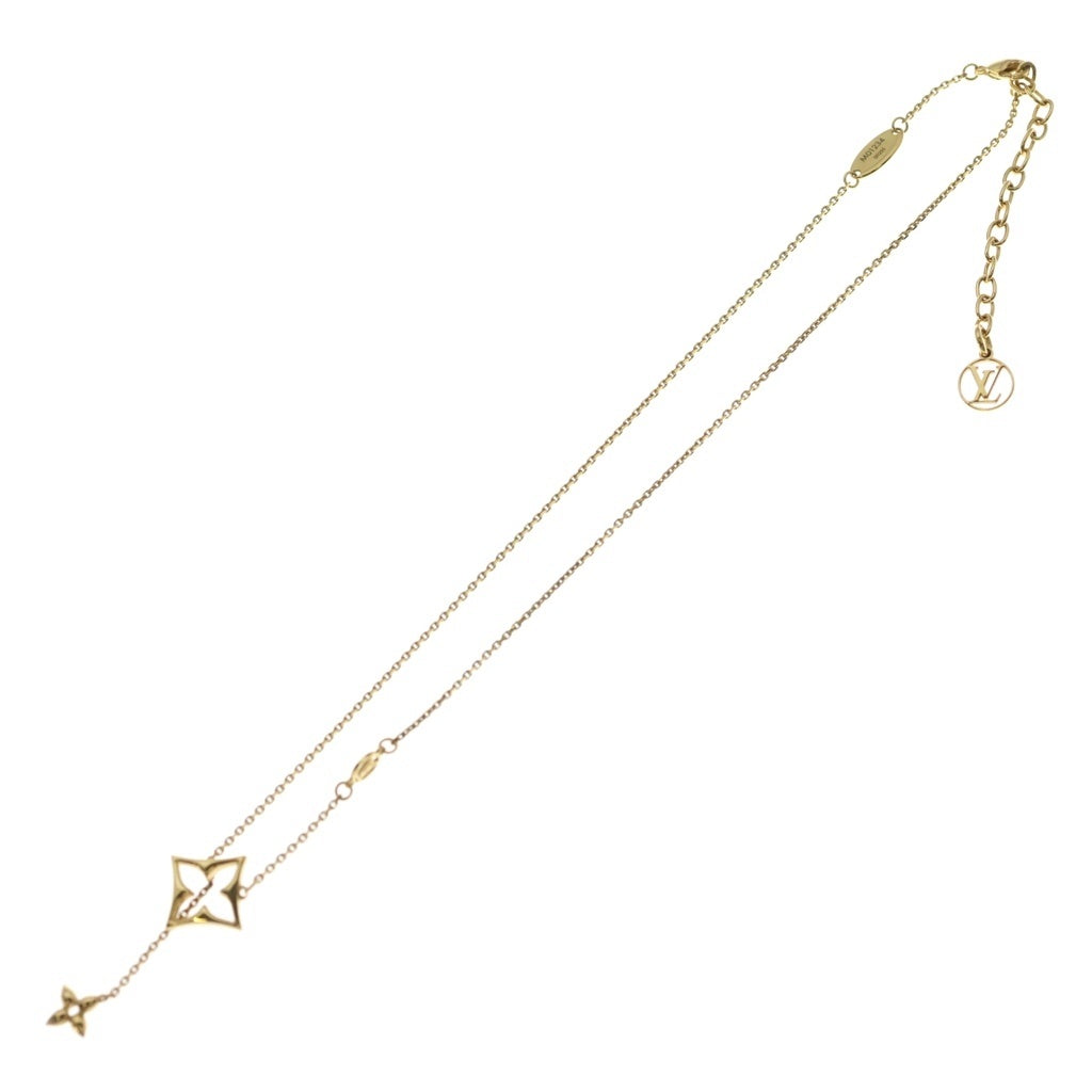 LOUIS VUITTON(ルイヴィトン) LV フラワーグラム ネックレス ペンダント ゴールド M01234 レディース