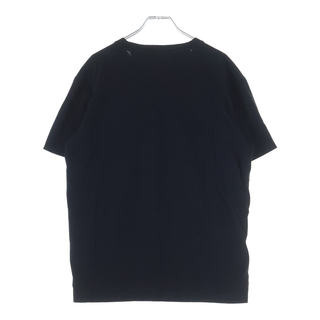 VALENTINO(ヴァレンティノ) VLTN ロゴ コットン 半袖 Tシャツ カットソー L ブラック UV3MG08G6LC