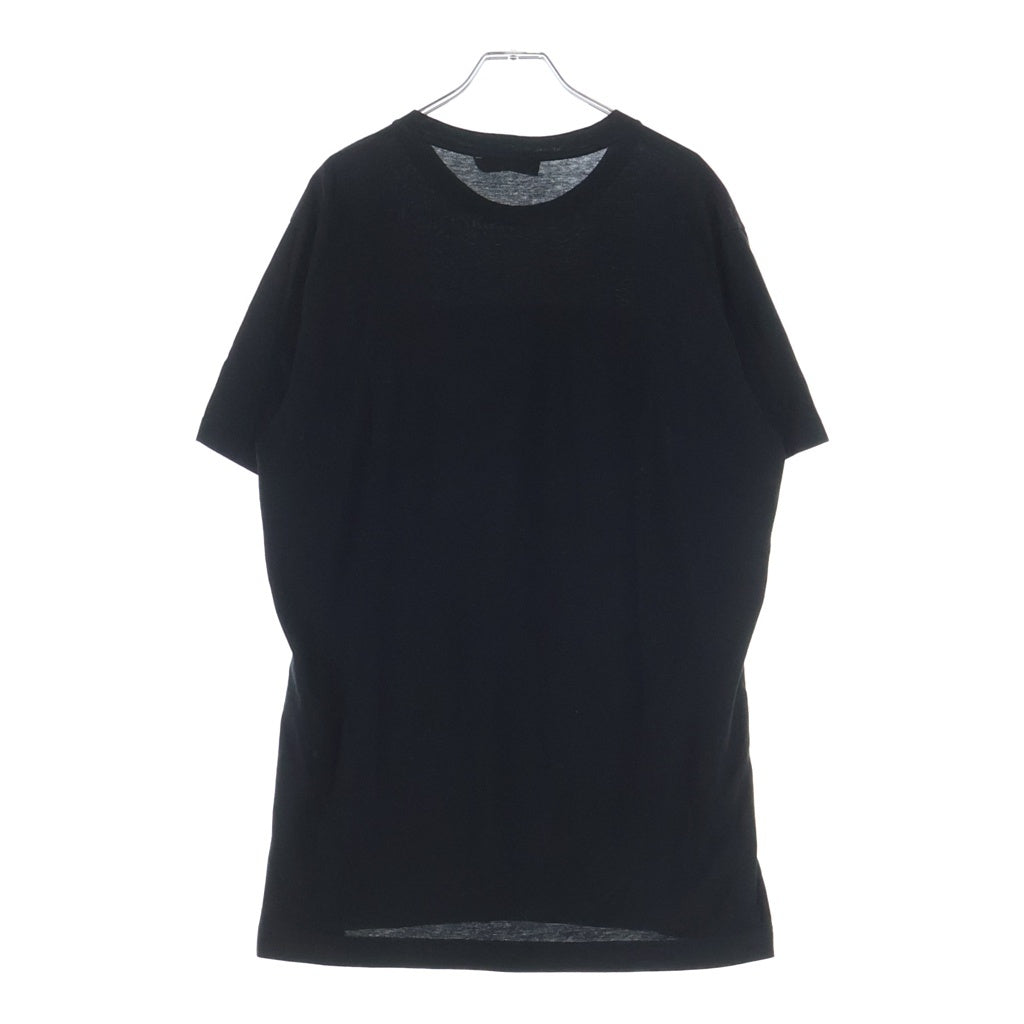 DOLCE & GABBANA(ドルチェアンドガッバーナ) エンボス加工 ロゴ コットン 半袖 Tシャツ カットソー #54 ブラック G8PP4Z