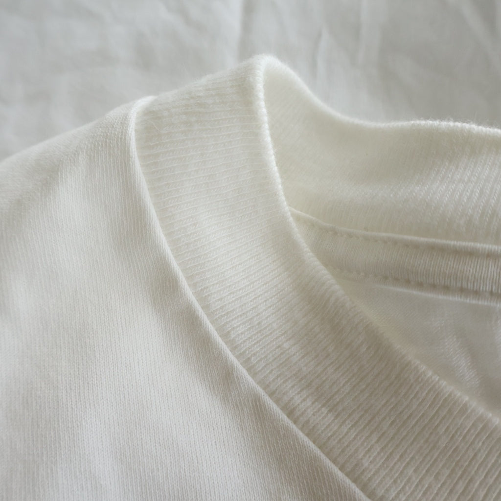 Neil Barrett(ニール バレット) サンダーボルト コットン 半袖 Tシャツ カットソー バイカラー #XL ホワイト/ブラック PBJT911S Q520S
