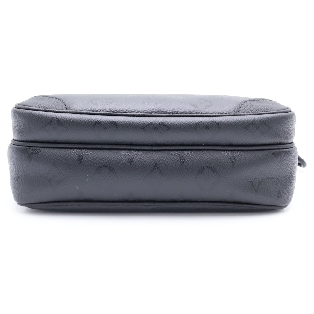 LOUIS VUITTON(ルイヴィトン) モノグラム ミッドナイト ナイル PVC レザー 2WAY ハンドバッグ ショルダーバッグ ICタイプ ブラック M26783 レディース
