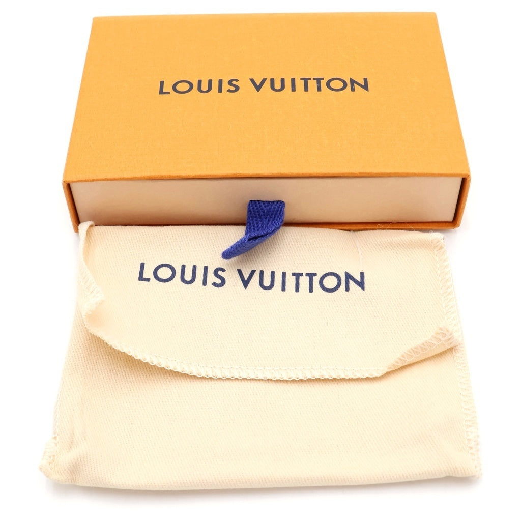 LOUIS VUITTON(ルイヴィトン) モノグラム エクリプス アンヴェロップ・カルト・ドゥ・ヴィジット レザー カードケース 名刺入れ コインケース パスケース ブラックM12874 I レディース