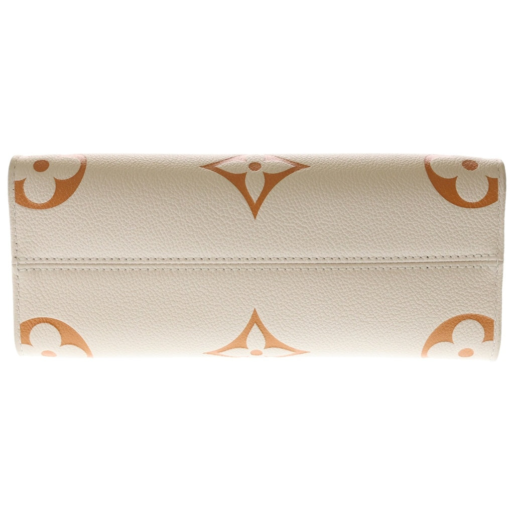 LOUIS VUITTON(ルイヴィトン) モノグラムアンプラント オンザゴーPM レザー 2WAY ハンドバッグ ショルダーバッグ ICタイプ クレームサフラン アイボリー M46513 レディース