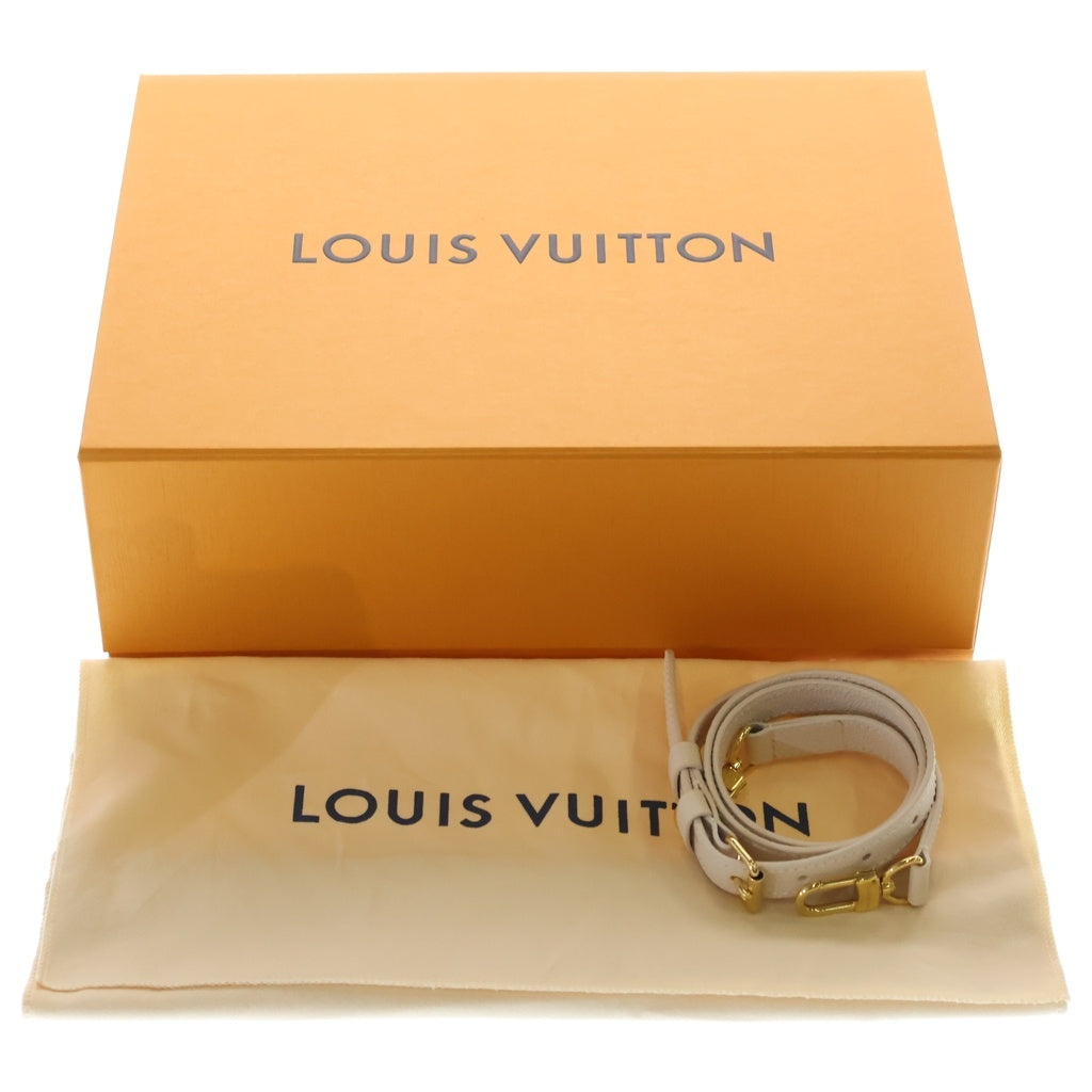 LOUIS VUITTON(ルイヴィトン) モノグラムアンプラント オンザゴーPM レザー 2WAY ハンドバッグ ショルダーバッグ ICタイプ クレームサフラン アイボリー M46513 レディース