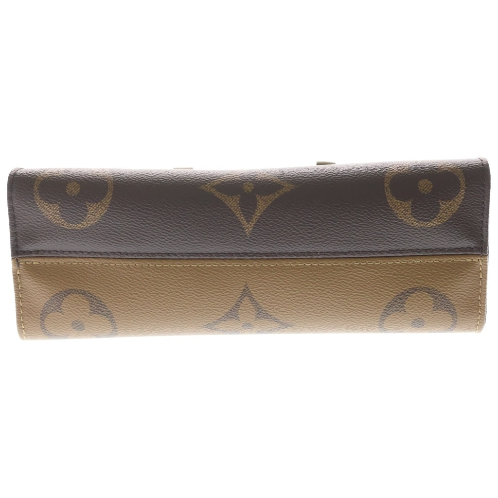 LOUIS VUITTON(ルイヴィトン) モノグラム オンザゴーEW PVC レザー 2WAY ハンドバッグ ショルダーバッグ ICタイプ M46653 レディース