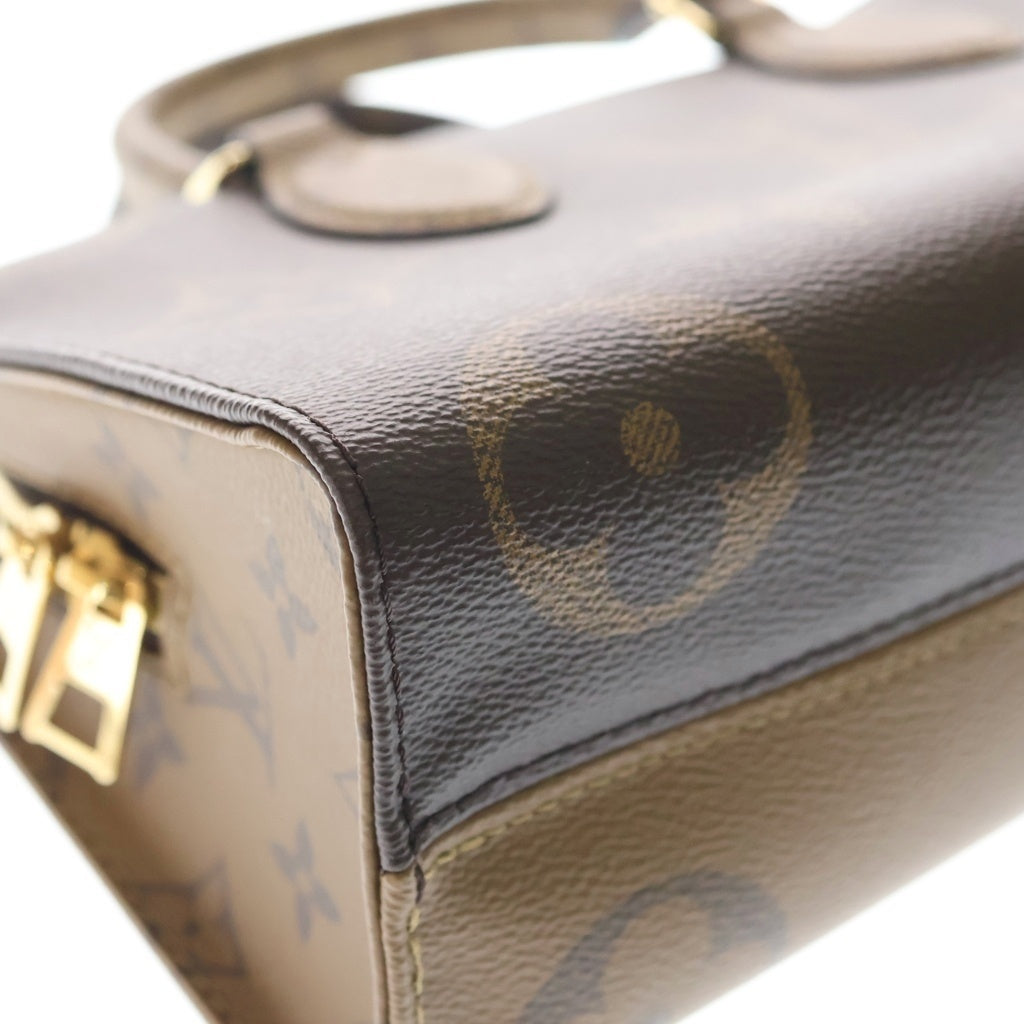 LOUIS VUITTON(ルイヴィトン) モノグラム オンザゴーEW PVC レザー 2WAY ハンドバッグ ショルダーバッグ ICタイプ M46653 レディース