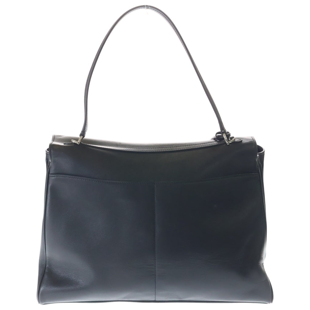 BALENCIAGA(バレンシアガ) ロデオ ミディアム レザー ハンド バッグ ブラック 789772
