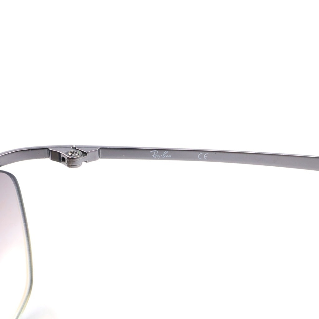 Ray Ban(レイバン) RB3234 オリンピアン ハーフミラー サングラス アイウェア メガネ 眼鏡 カラーレンズ ブラック/シルバー