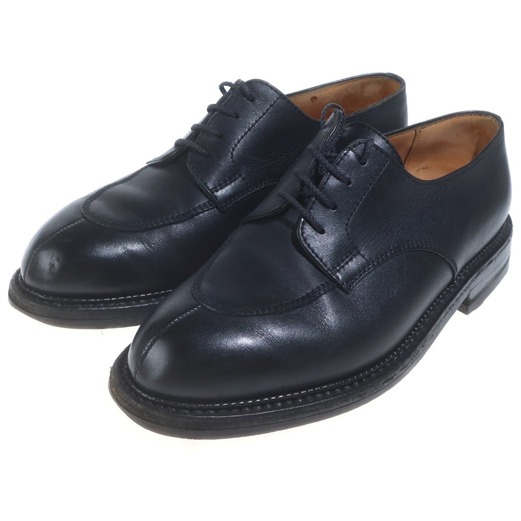 J.M.WESTON(ジェイエムウエストン) 696 Split Toe On Ridgeway ロジェ ドレスシューズ 革靴 ストームウェルト ロシアンカーフ レザー ブラック 23-301-696-21