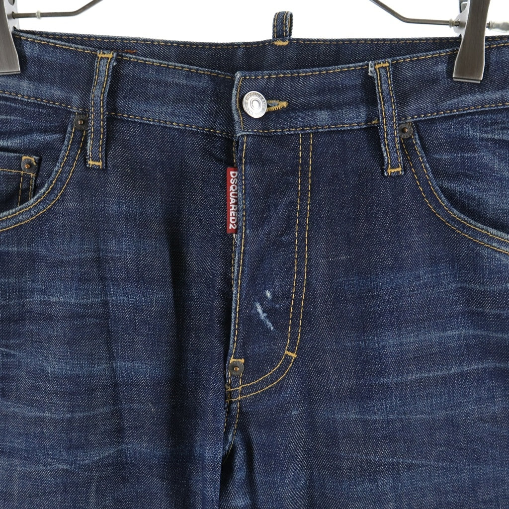 DSQUARED2(ディースクエアード) 17SS SKATER JEAN スケータージーン デニムパンツ ジーンズ コットン インディゴ S74LB0155