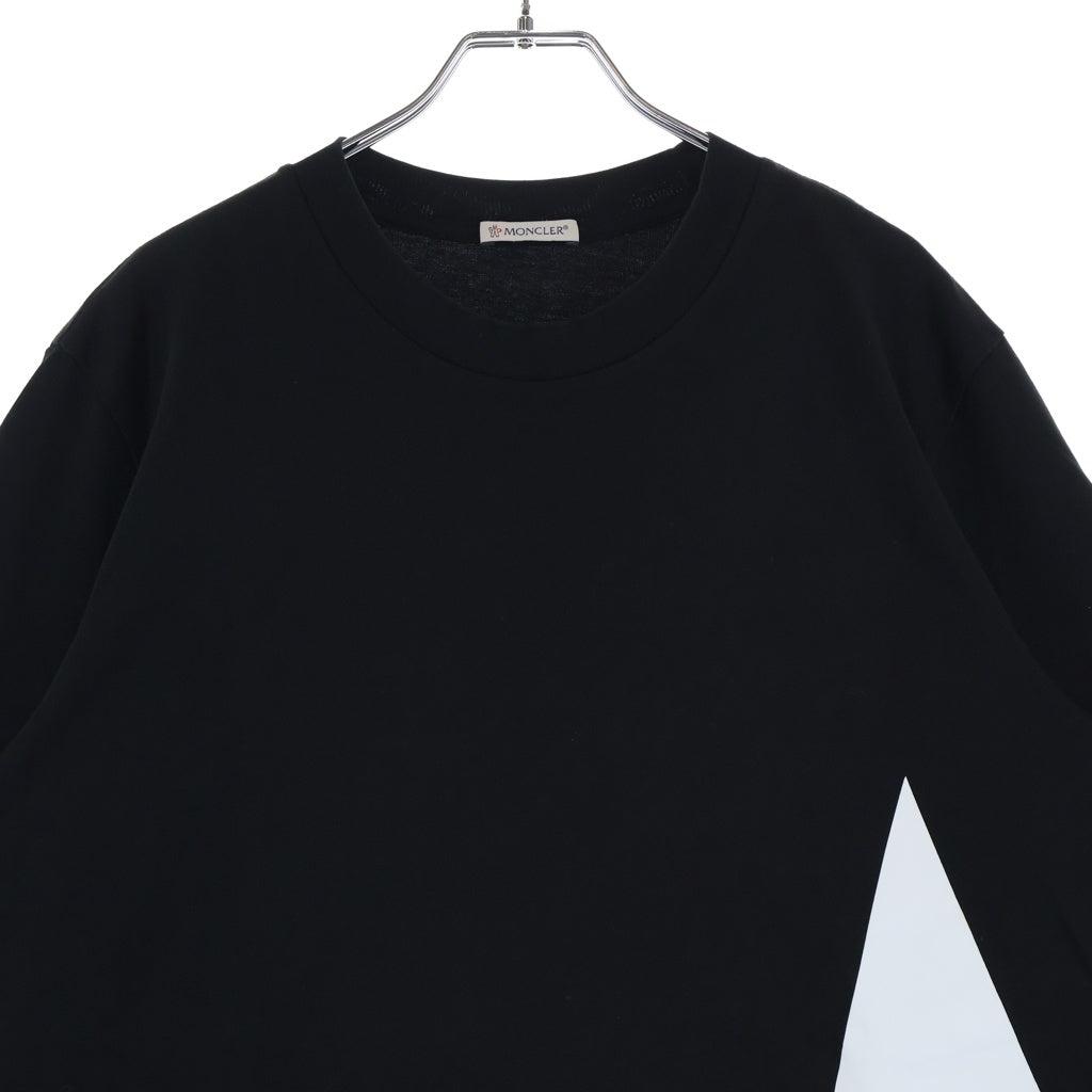 MONCLER(モンクレール) 21年 コットンプリントTシャツ カットソー ブラック H20918C00001 8390T