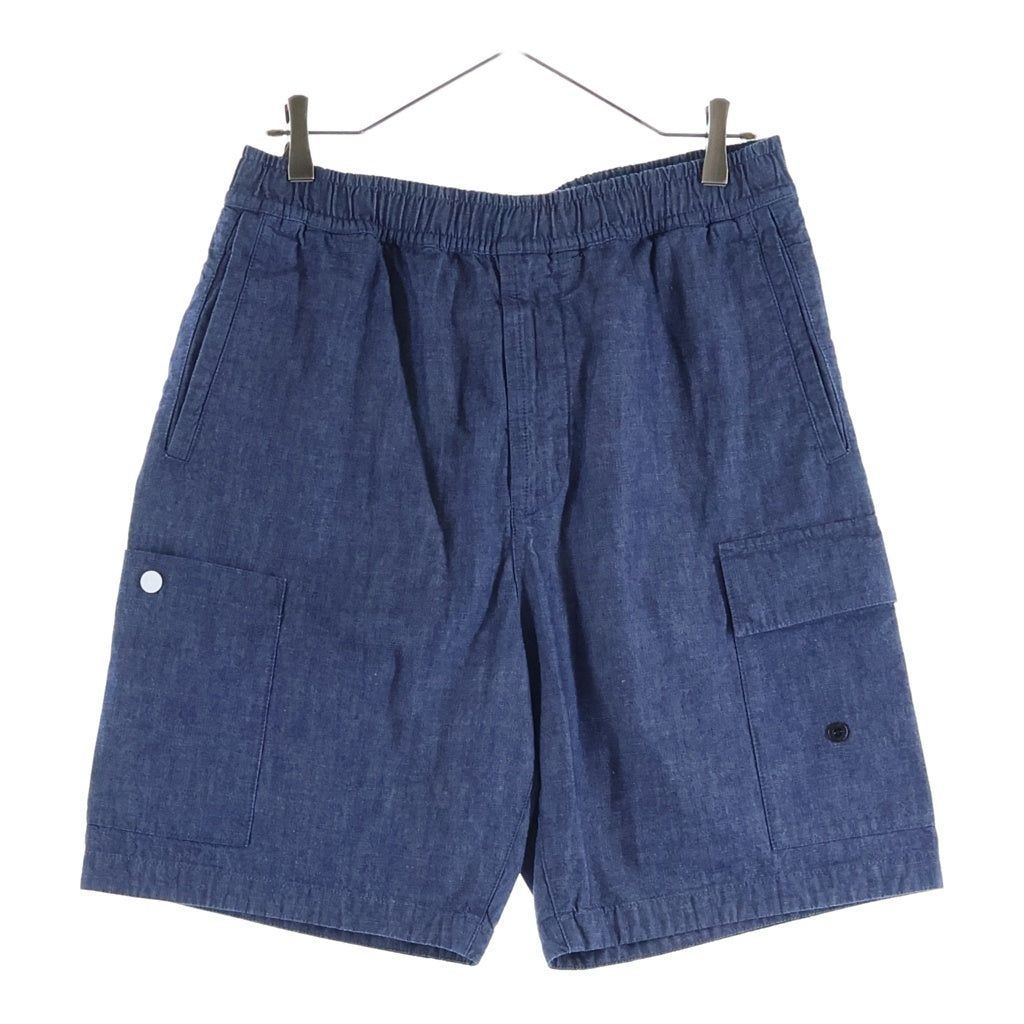 STONE ISLAND(ストーンアイランド) 21SS Chambray Canvas Bermuda Shorts シャンブレーキャンバス バミューダショーツ ショート ハーフパンツ 7415L1407