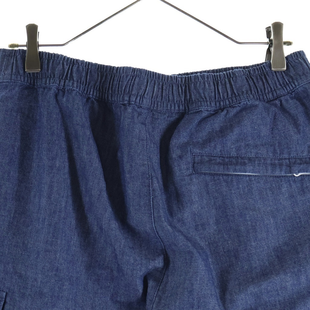 STONE ISLAND(ストーンアイランド) 21SS Chambray Canvas Bermuda Shorts シャンブレーキャンバス バミューダショーツ ショート ハーフパンツ 7415L1407
