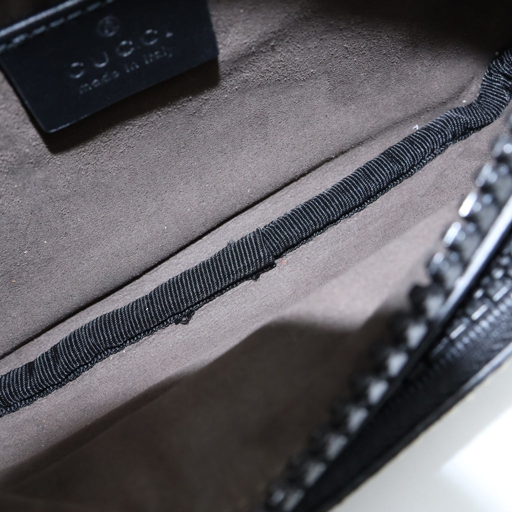 GUCCI(グッチ) GGスプリーム ボディバッグ ベージュ PVCレザー 450946